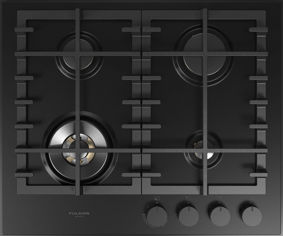 Газовая варочная панель Fulgor Milano FUH 604 G DWK MBK