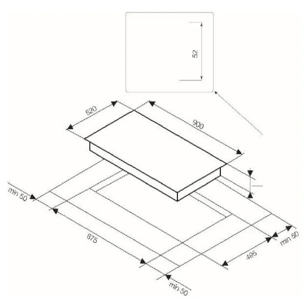 Стеклокерамическая варочная панель Premium EK 90.0 S Graude