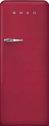 SMEG FAB28RDRB5 Отдельностоящий однодверный холодильник, стиль 50-х годов, 60 см, рубиново-красный