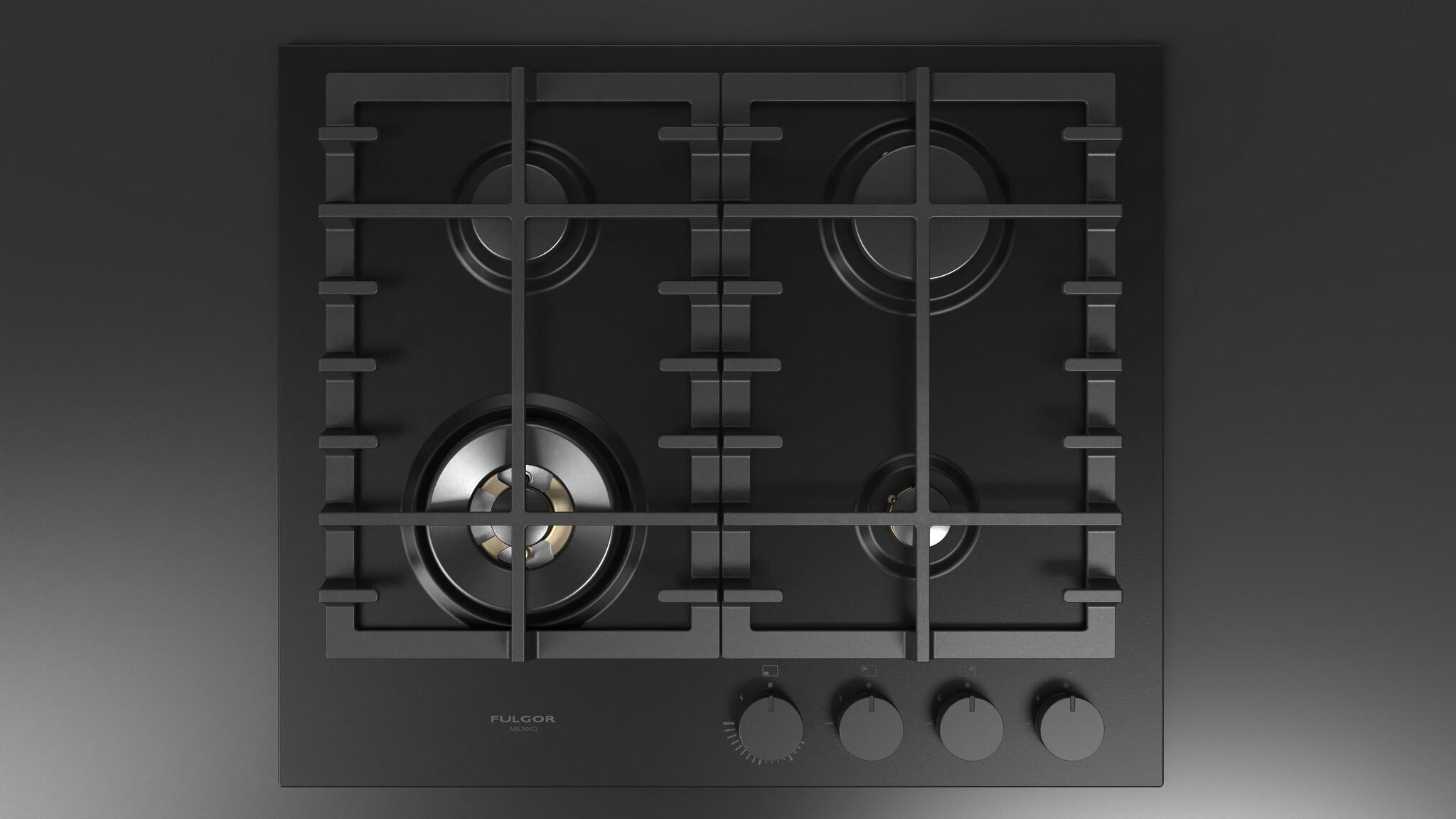 Газовая варочная панель Fulgor Milano FUH 604 G DWK MBK