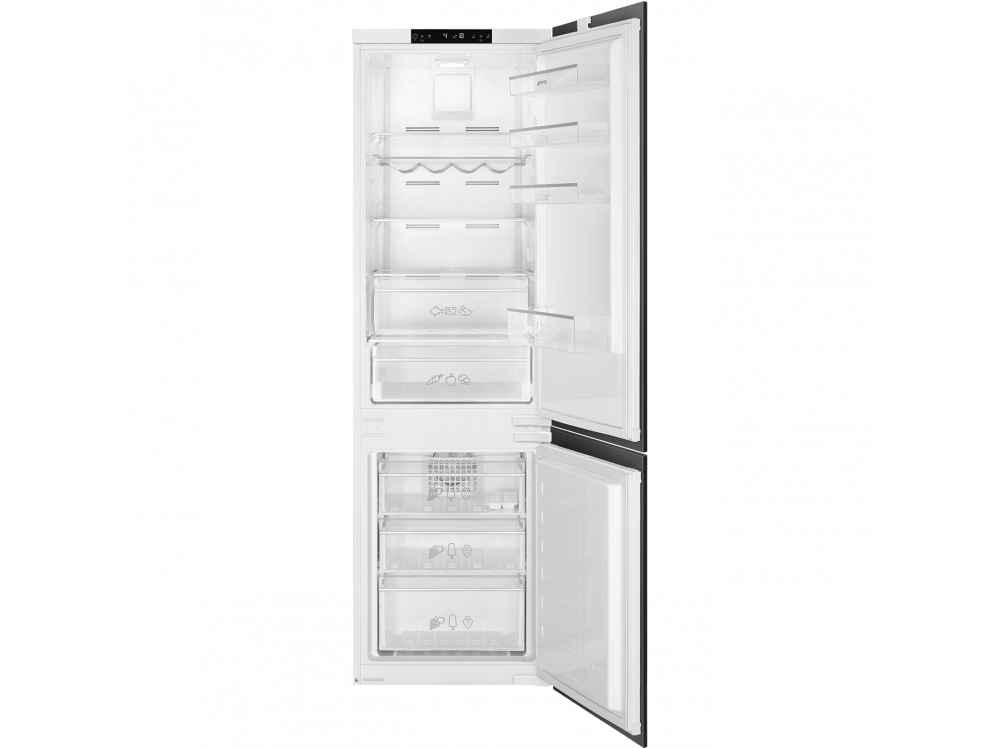 SMEG C8175TNE Встраиваемый комбинированный холодильник, No-Frost